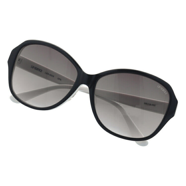 リップサービス サングラス アジアンフィット LIP SERVICE LSS-6528-1 58サイズ ウェリントン型 ユニセックス メンズ レディース