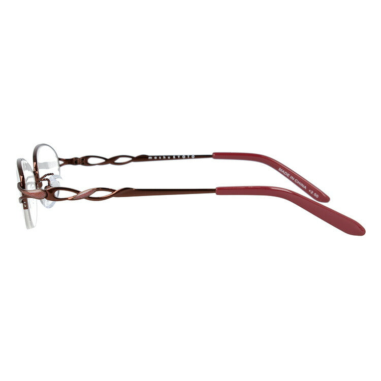 老眼鏡 シニアグラス リーディンググラス mashu KYOTO マシューキョウト MKR-6001 全2カラー 50サイズ 度数+1.00?+3.50 オーバル ユニセックス メンズ レディース 七宝装飾テンプル 父の日 母の日