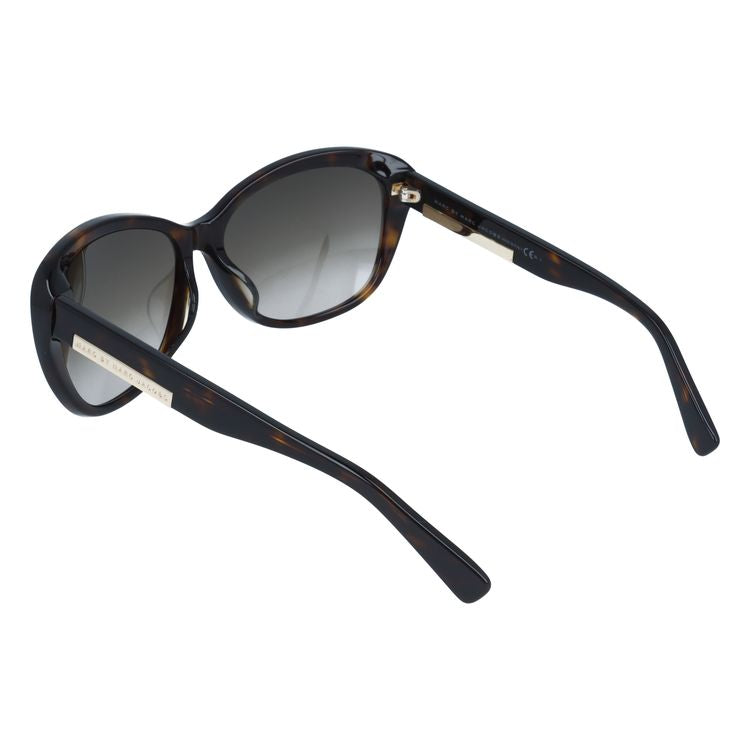 【訳あり】【国内正規品】マークバイマークジェイコブス サングラス MARC BY MARC JACOBS MMJ 445FS 086/HA 59 ダークハバナ アジアンフィット べっこう スクエア型 レディース 女性用 UVカット 紫外線対策 UV対策 おしゃれ ギフト ラッピング無料