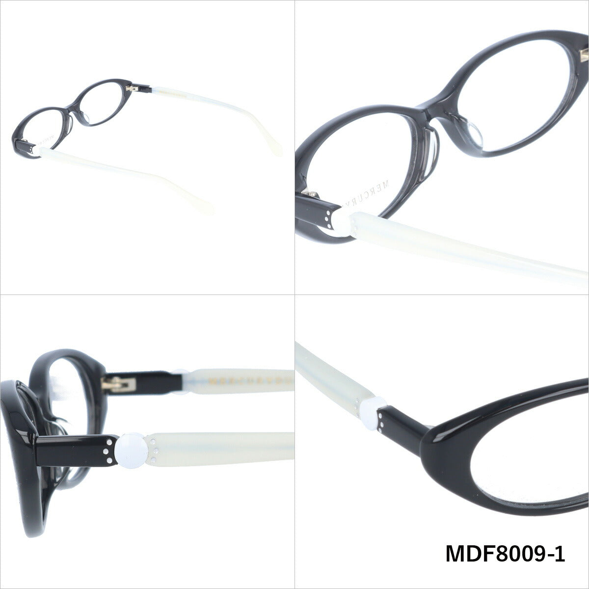 メガネ 眼鏡 度付き 度なし おしゃれ MERCURYDUO マーキュリーデュオ MDF 8009 全4色 52サイズ レディース 女性 UVカット 紫外線 ブランド サングラス 伊達 ダテ|老眼鏡・PCレンズ・カラーレンズ・遠近両用対応可能 ラッピング無料