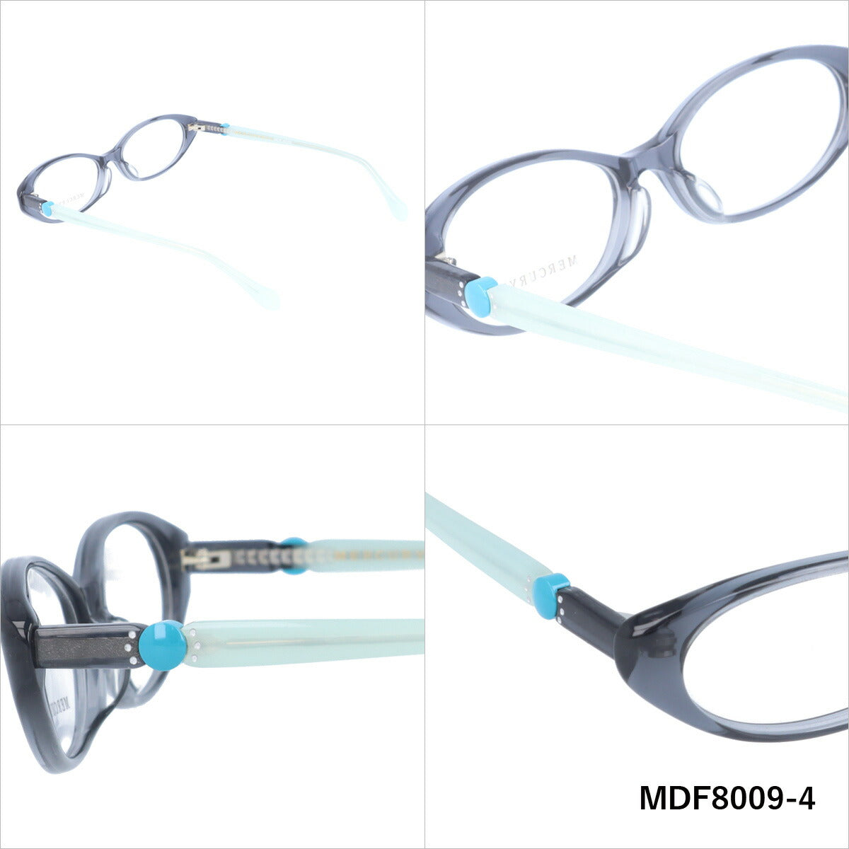 メガネ 眼鏡 度付き 度なし おしゃれ MERCURYDUO マーキュリーデュオ MDF 8009 全4色 52サイズ レディース 女性 UVカット 紫外線 ブランド サングラス 伊達 ダテ|老眼鏡・PCレンズ・カラーレンズ・遠近両用対応可能 ラッピング無料