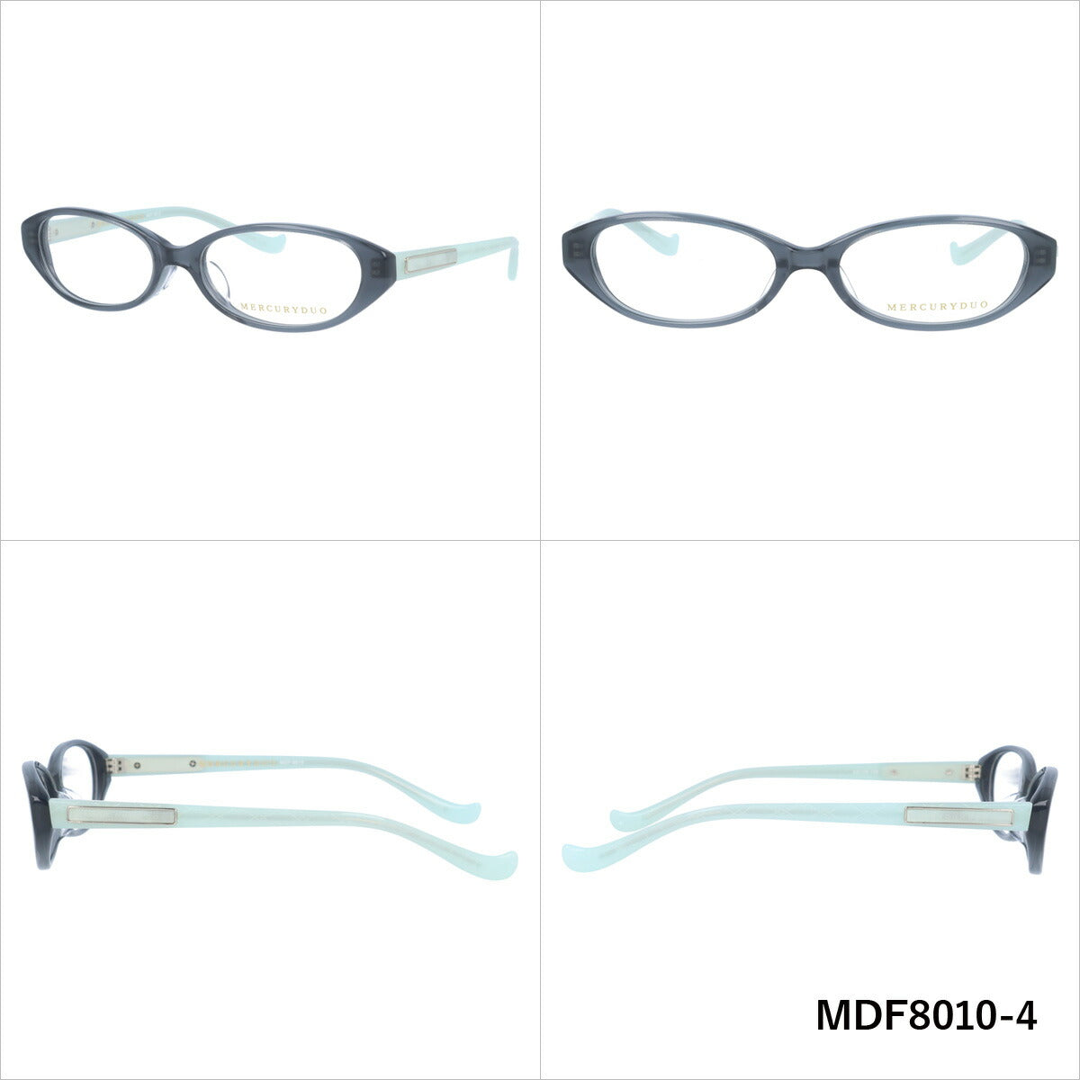 メガネ 眼鏡 度付き 度なし おしゃれ MERCURYDUO マーキュリーデュオ MDF 8010 全4色 52サイズ レディース 女性 UVカット 紫外線 ブランド サングラス 伊達 ダテ|老眼鏡・PCレンズ・カラーレンズ・遠近両用対応可能 ラッピング無料