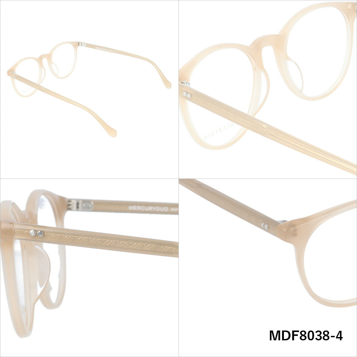 メガネ 眼鏡 度付き 度なし おしゃれ MERCURYDUO マーキュリーデュオ MDF8038 全4色 50サイズ ボストン型 レディース 女性 UVカット 紫外線 ブランド サングラス 伊達 ダテ|老眼鏡・PCレンズ・カラーレンズ・遠近両用対応可能 ラッピング無料
