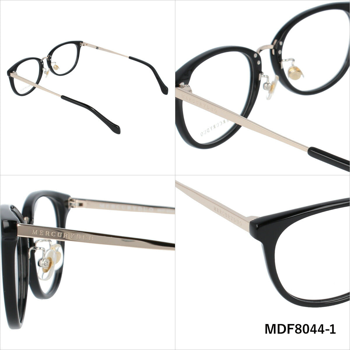 メガネ 眼鏡 度付き 度なし おしゃれ MERCURYDUO マーキュリーデュオ MDF8044 全4色 52サイズ ウェリントン型 レディース 女性 UVカット 紫外線 ブランド サングラス 伊達 ダテ|老眼鏡・PCレンズ・カラーレンズ・遠近両用対応可能 ラッピング無料