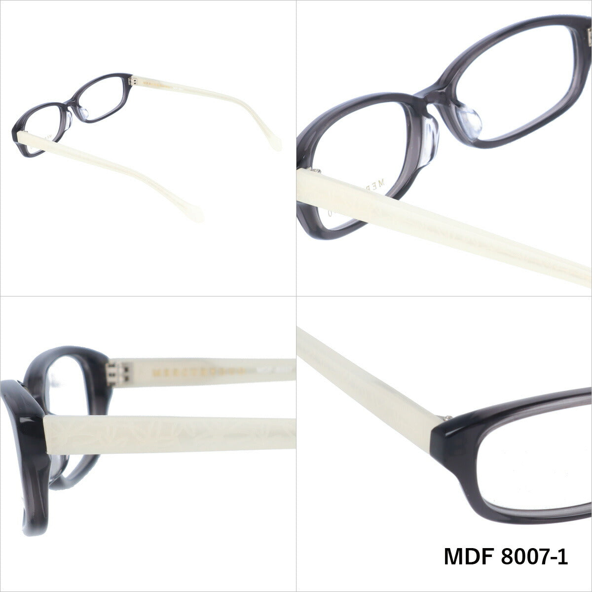 メガネ 眼鏡 度付き 度なし おしゃれ MERCURYDUO マーキュリーデュオ MDF8007 全4色 52サイズ レディース 女性 UVカット 紫外線 ブランド サングラス 伊達 ダテ|老眼鏡・PCレンズ・カラーレンズ・遠近両用対応可能 ラッピング無料