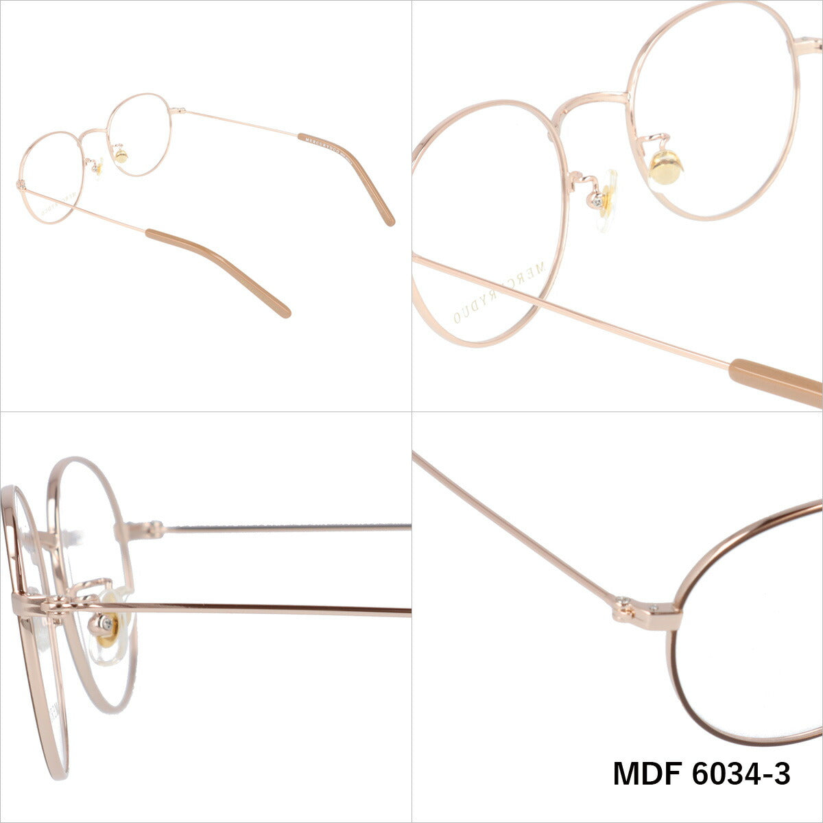 メガネ 眼鏡 度付き 度なし おしゃれ MERCURYDUO マーキュリーデュオ MDF6034 全4色 47サイズ ボストン型 レディース 女性 UVカット 紫外線 ブランド サングラス 伊達 ダテ|老眼鏡・PCレンズ・カラーレンズ・遠近両用対応可能 ラッピング無料
