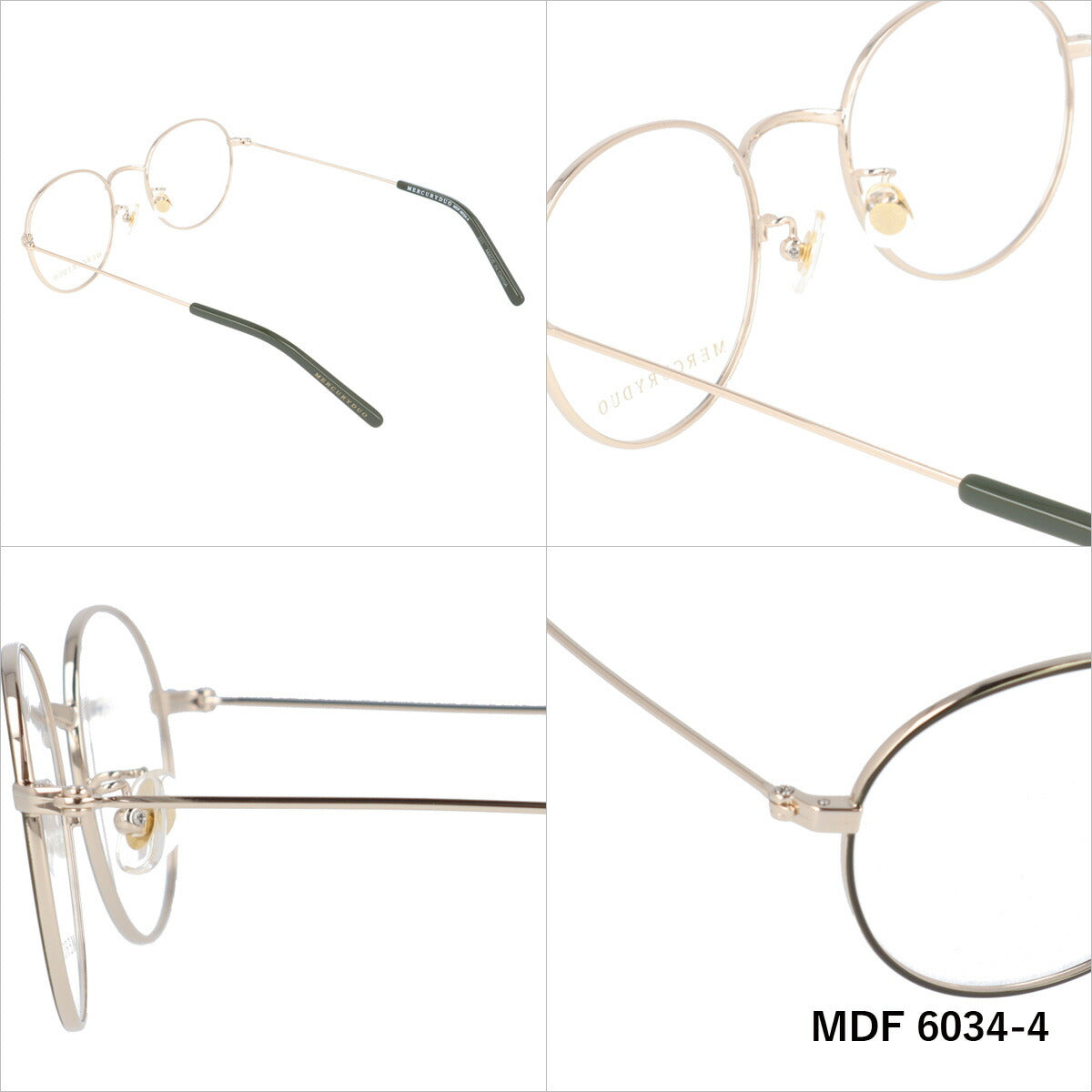 メガネ 眼鏡 度付き 度なし おしゃれ MERCURYDUO マーキュリーデュオ MDF6034 全4色 47サイズ ボストン型 レディース 女性 UVカット 紫外線 ブランド サングラス 伊達 ダテ|老眼鏡・PCレンズ・カラーレンズ・遠近両用対応可能 ラッピング無料