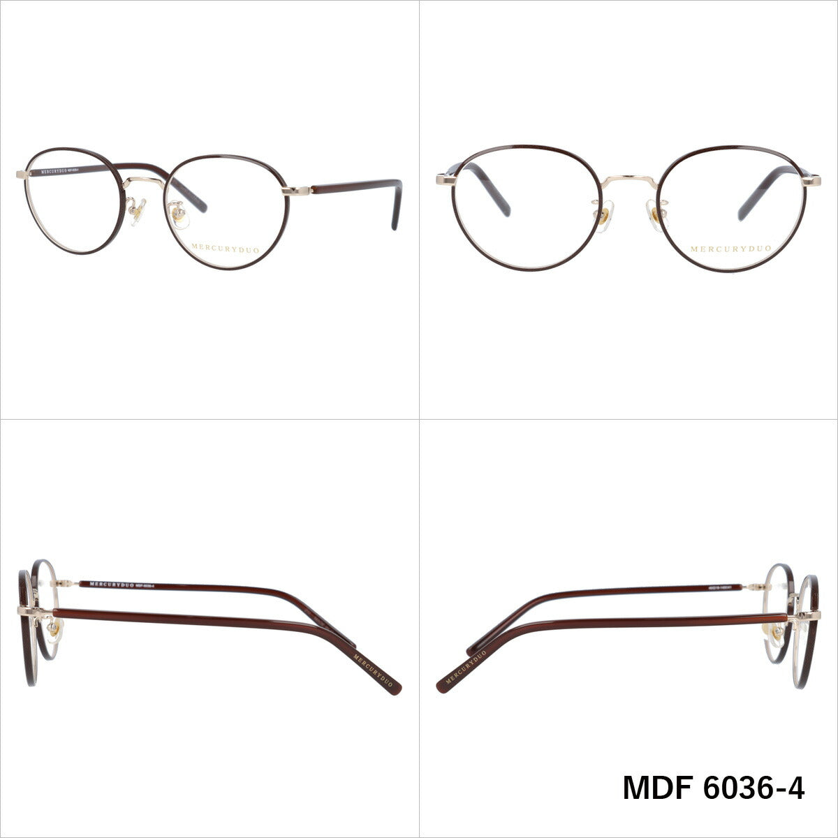 メガネ 眼鏡 度付き 度なし おしゃれ MERCURYDUO マーキュリーデュオ MDF6036 全4色 49サイズ ボストン型 レディース 女性 UVカット 紫外線 ブランド サングラス 伊達 ダテ|老眼鏡・PCレンズ・カラーレンズ・遠近両用対応可能 ラッピング無料