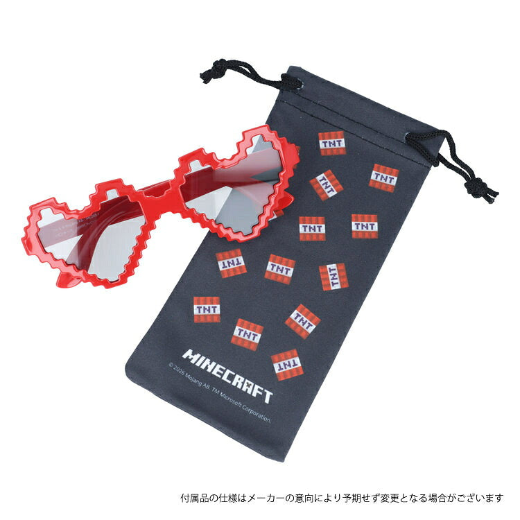 マインクラフト 子供用サングラス アジアンフィット MINECRAFT MC203 全2カラー 49サイズ TNT SNOW キッズ ジュニア