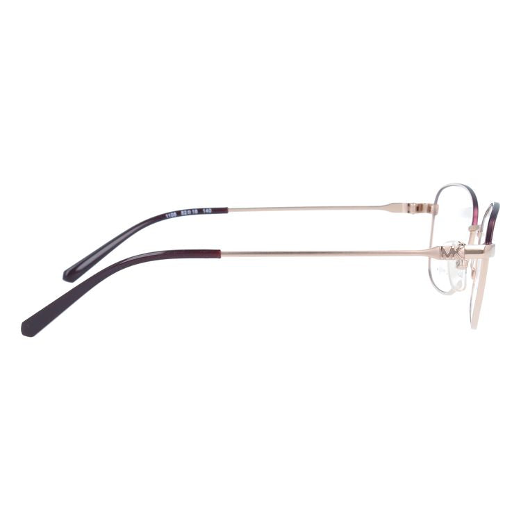 【国内正規品】マイケルコース MICHAEL KORS メガネ フレーム 眼鏡 度付き 度なし 伊達 MK3027 1108 52サイズ スクエア レディース 女性用 UVカット 紫外線対策 UV対策 おしゃれ ギフト ラッピング無料