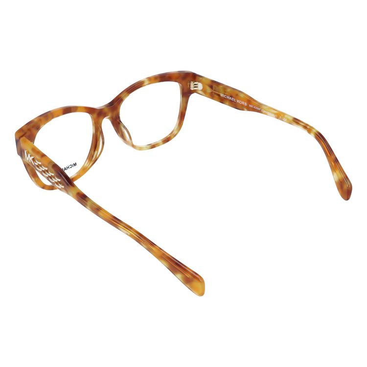 【国内正規品】マイケルコース MICHAEL KORS メガネ フレーム 眼鏡 度付き 度なし 伊達 アジアンフィット MK4059F 3339 52サイズ ウェリントン型 レディース 女性用 UVカット 紫外線対策 UV対策 おしゃれ ギフト ラッピング無料