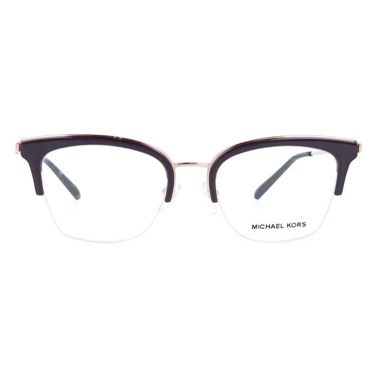 【国内正規品】マイケルコース MICHAEL KORS メガネ フレーム 眼鏡 度付き 度なし 伊達 MK3029 1108 51サイズ ブロー型 レディース 女性用 UVカット 紫外線対策 UV対策 おしゃれ ギフト ラッピング無料