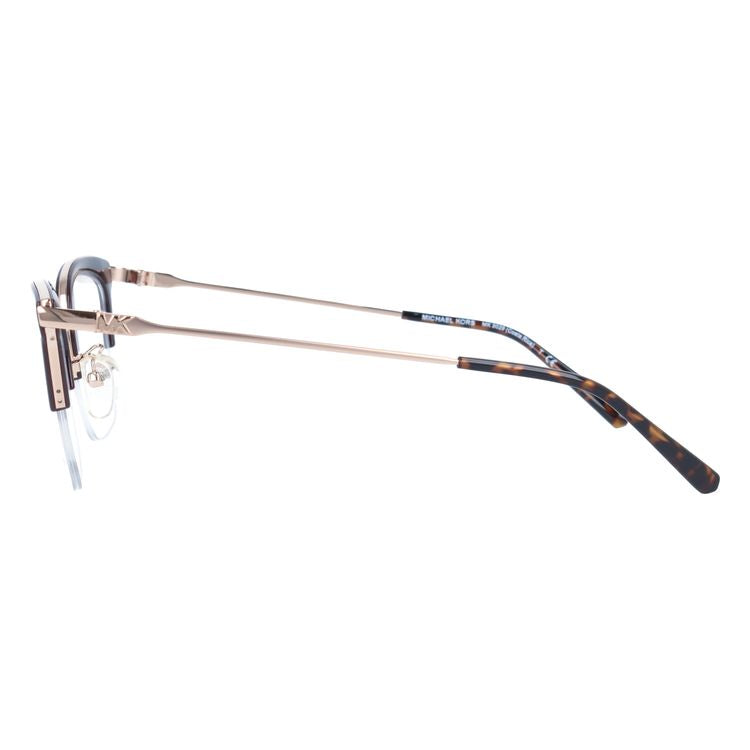 【国内正規品】マイケルコース MICHAEL KORS メガネ フレーム 眼鏡 度付き 度なし 伊達 MK3029 1108 51サイズ ブロー型 レディース 女性用 UVカット 紫外線対策 UV対策 おしゃれ ギフト ラッピング無料