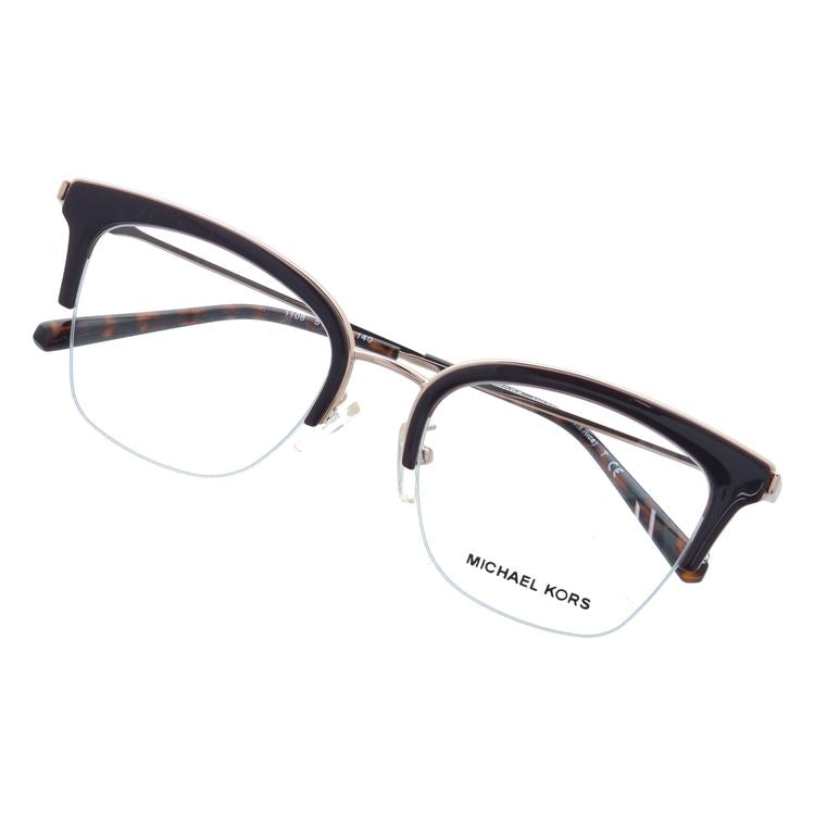 【国内正規品】マイケルコース MICHAEL KORS メガネ フレーム 眼鏡 度付き 度なし 伊達 MK3029 1108 51サイズ ブロー型 レディース 女性用 UVカット 紫外線対策 UV対策 おしゃれ ギフト ラッピング無料