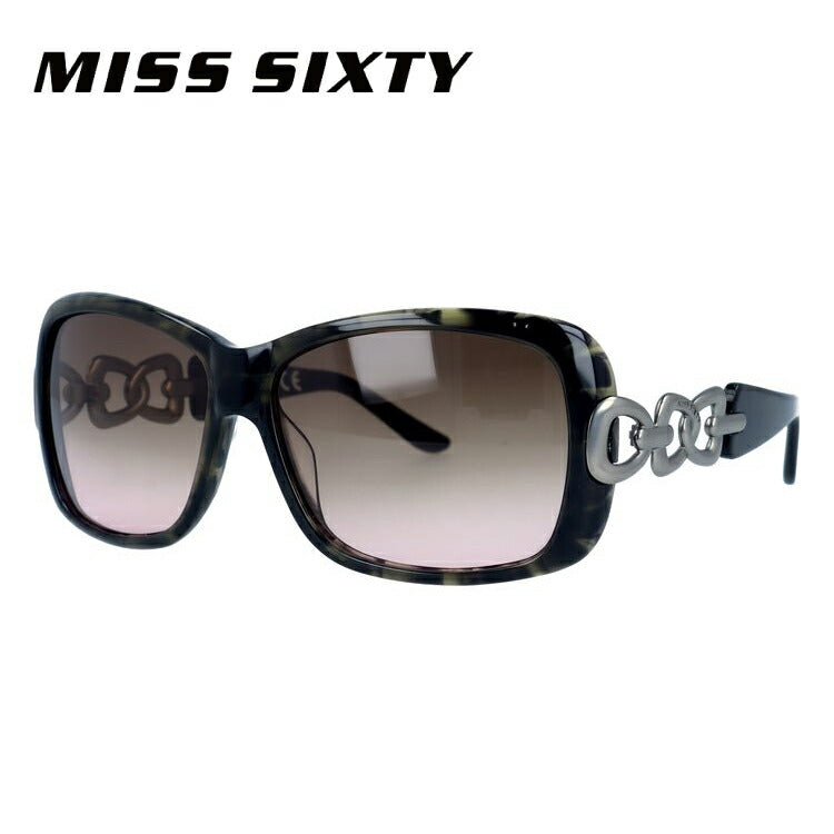 ミスシックスティー サングラス レギュラーフィット MISS SIXTY MX405S 98P 57サイズ スクエア型 ユニセックス メンズ レディース