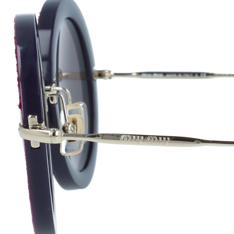 【国内正規品】ミュウミュウ サングラス miu miu MU08RS U6A6X1 49サイズ ラウンド レディース 女性用 UVカット 紫外線対策 UV対策 おしゃれ ギフト ラッピング無料
