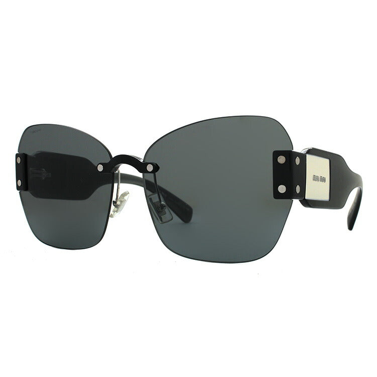 【訳あり】ミュウミュウ サングラス miu miu MU08SS 1AB9K1 63サイズ バタフライ型 レディース 女性用 UVカット 紫外線対策 UV対策 おしゃれ ギフト ラッピング無料【海外正規品】