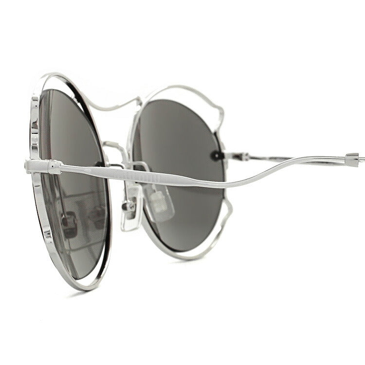 【国内正規品】ミュウミュウ サングラス ミラーレンズ miu miu MU50SS 1BC2B0 57サイズ オーバル型 レディース 女性用 UVカット 紫外線対策 UV対策 おしゃれ ギフト ラッピング無料