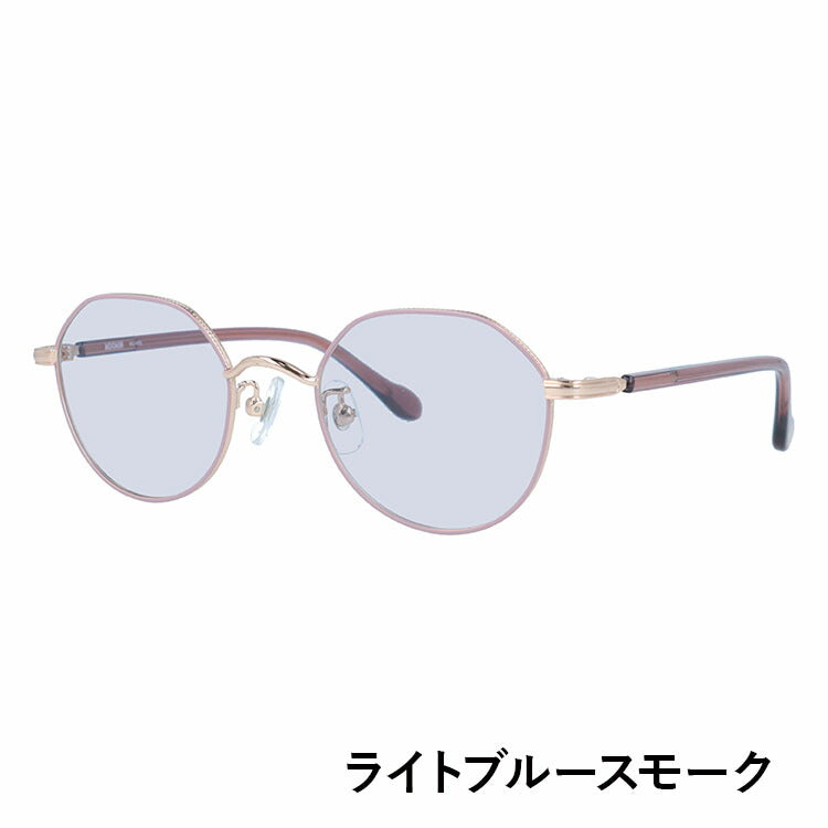 【選べる15色 ライトカラーレンズ】ムーミン サングラス MOOMIN MU-006 PGP/PK 48 ボストン型 リトルミイ 調整可能ノーズパッド(クリングス) 多角形 ヘキサゴンフレーム UVカット 度なし レディース