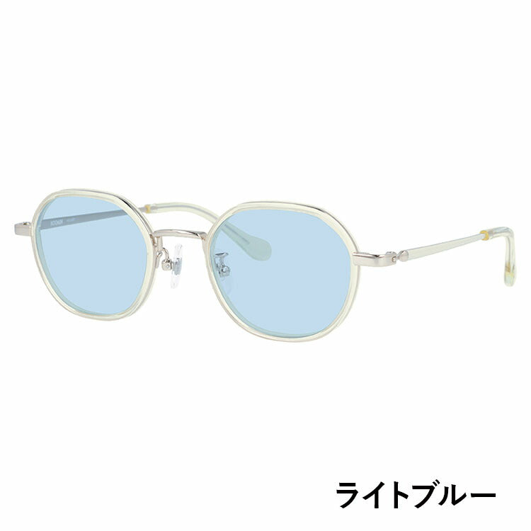 【選べる15色 ライトカラーレンズ】ムーミン サングラス MOOMIN MU-007 YL 46 ボストン型 スノークのおじょうさん 調整可能ノーズパッド(クリングス) 多角形 ヘキサゴンフレーム UVカット 度なし ユニセックス