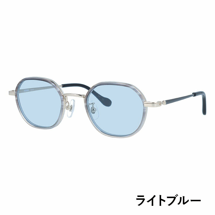 【選べる15色 ライトカラーレンズ】ムーミン サングラス MOOMIN MU-007 GR 46 ボストン型 スティンキー 調整可能ノーズパッド(クリングス) 多角形 ヘキサゴンフレーム UVカット 度なし ユニセックス