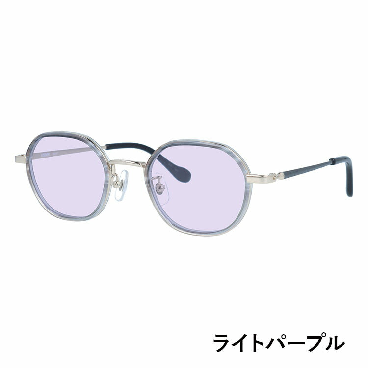 【選べる15色 ライトカラーレンズ】ムーミン サングラス MOOMIN MU-007 GR 46 ボストン型 スティンキー 調整可能ノーズパッド(クリングス) 多角形 ヘキサゴンフレーム UVカット 度なし ユニセックス