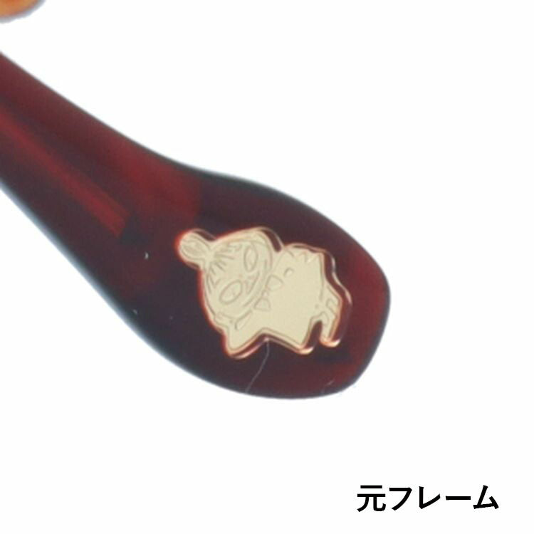 【選べる15色 ライトカラーレンズ】ムーミン サングラス MOOMIN MU-007 RDDM 46 ボストン型 リトルミイ 調整可能ノーズパッド(クリングス) 多角形 ヘキサゴンフレーム UVカット 度なし ユニセックス