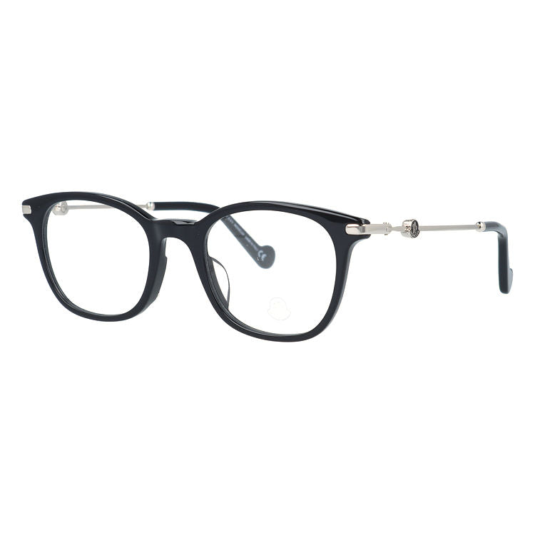 モンクレール メガネフレーム 伊達メガネ アジアンフィット MONCLER ML5114-D 001 50サイズ スクエア型 ユニセックス メンズ レディース