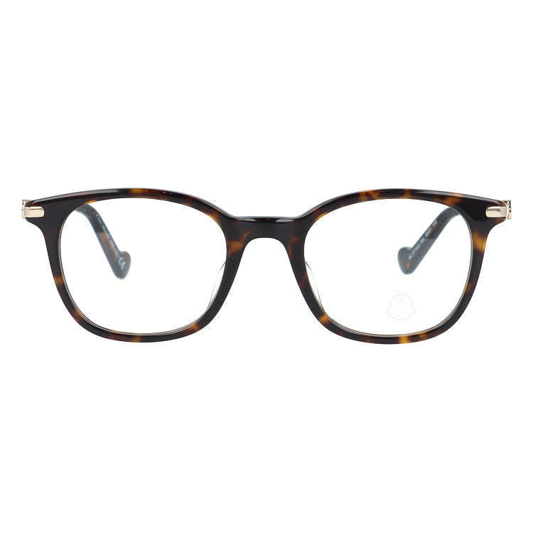 【選べるレンズ15色】モンクレール メガネフレーム 伊達メガネ アジアンフィット MONCLER ML5114-D 052 50サイズ スクエア型 ユニセックス メンズ レディース