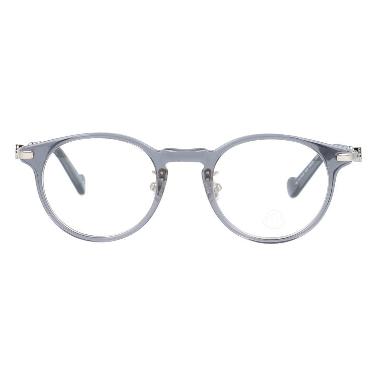 【選べるレンズ15色】モンクレール メガネフレーム 伊達メガネ アジアンフィット MONCLER ML5115-D 020 46サイズ オーバル型 ユニセックス メンズ レディース
