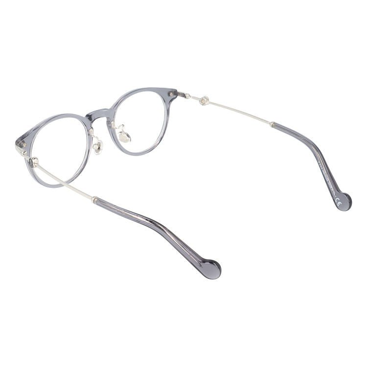 【選べるレンズ15色】モンクレール メガネフレーム 伊達メガネ アジアンフィット MONCLER ML5115-D 020 46サイズ オーバル型 ユニセックス メンズ レディース