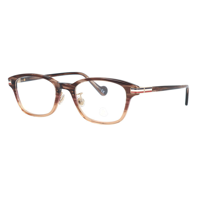 モンクレール メガネフレーム 伊達メガネ アジアンフィット MONCLER ML5116-D 062 49サイズ スクエア型 ユニセックス メンズ レディース