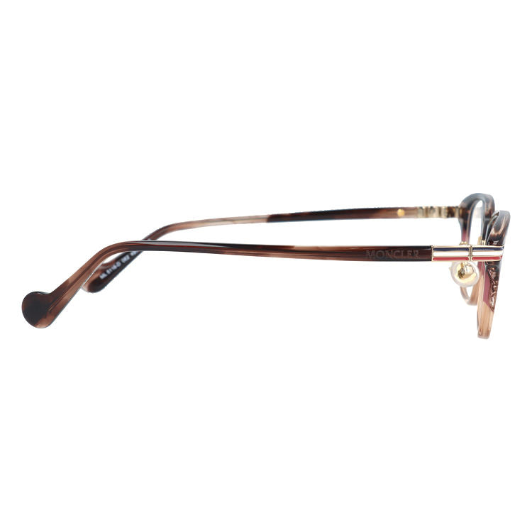 【選べるレンズ15色】モンクレール メガネフレーム 伊達メガネ アジアンフィット MONCLER ML5116-D 062 49サイズ スクエア型 ユニセックス メンズ レディース