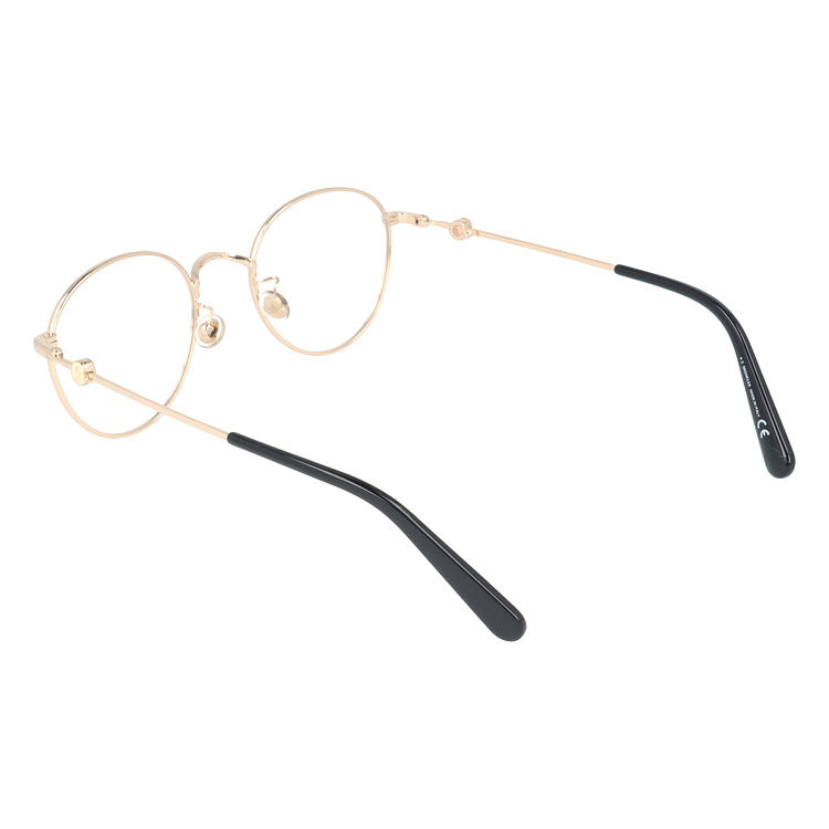 【選べるレンズ15色】モンクレール メガネフレーム 伊達メガネ アジアンフィット MONCLER ML5140-D 028 50サイズ ラウンド型 ユニセックス メンズ レディース