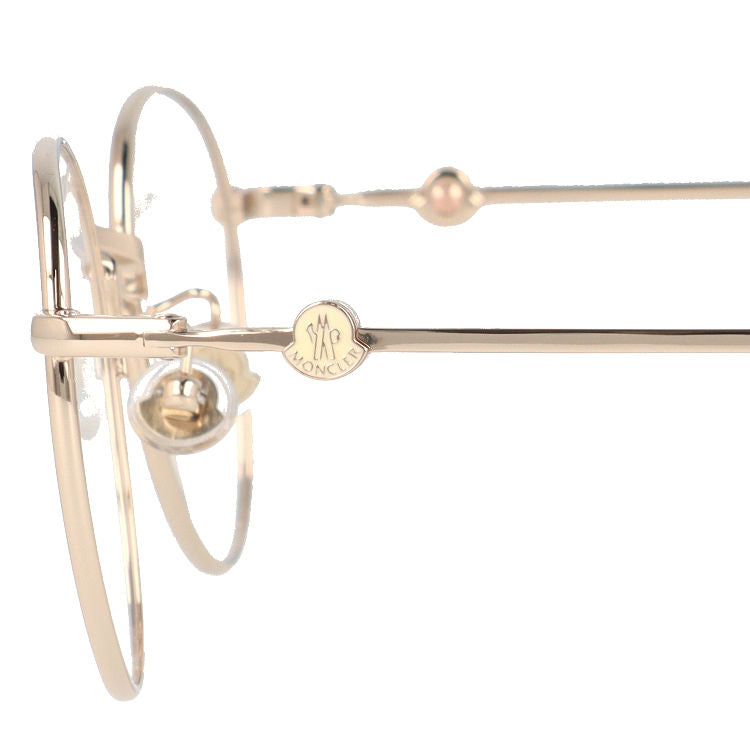 【選べるレンズ15色】モンクレール メガネフレーム 伊達メガネ アジアンフィット MONCLER ML5140-D 028 50サイズ ラウンド型 ユニセックス メンズ レディース