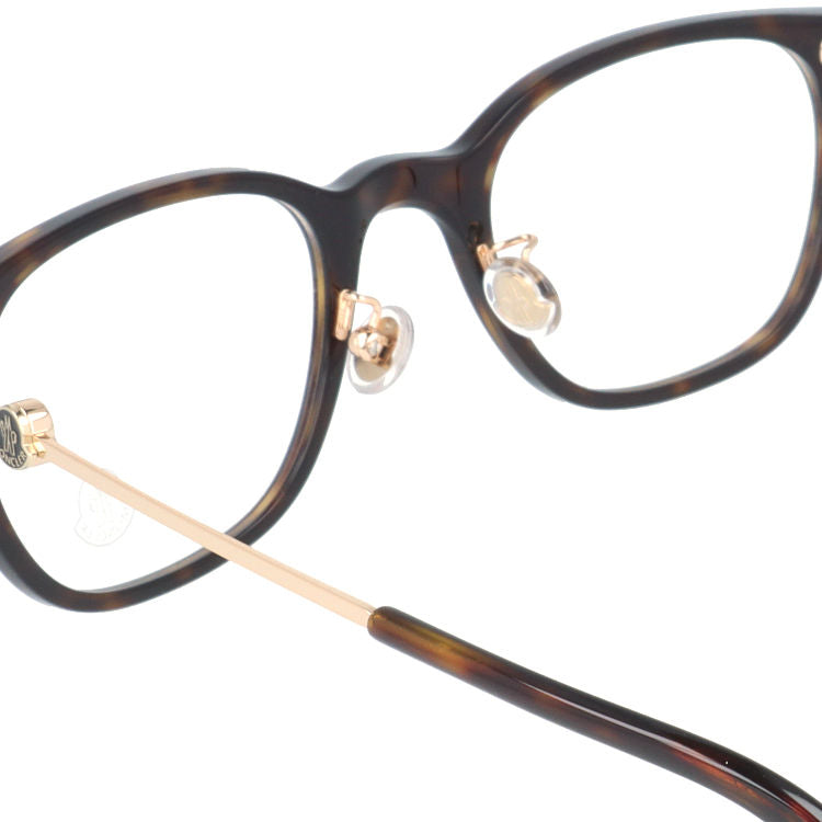 【選べるレンズ15色】モンクレール メガネフレーム 伊達メガネ アジアンフィット MONCLER ML5141-D 052 49サイズ スクエア型 ユニセックス メンズ レディース