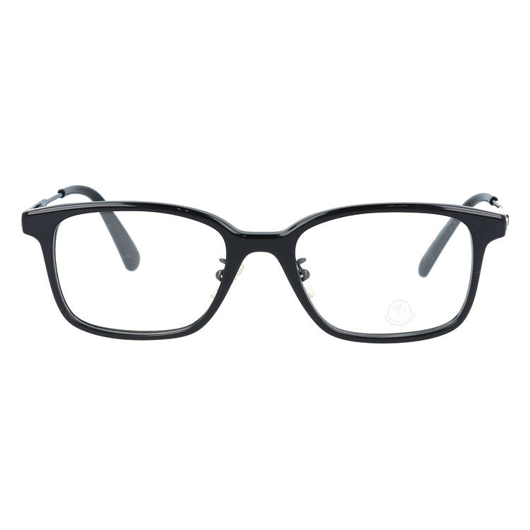 【選べるレンズ15色】モンクレール メガネフレーム 伊達メガネ アジアンフィット MONCLER ML5160-D 001 51サイズ スクエア型 ユニセックス メンズ レディース