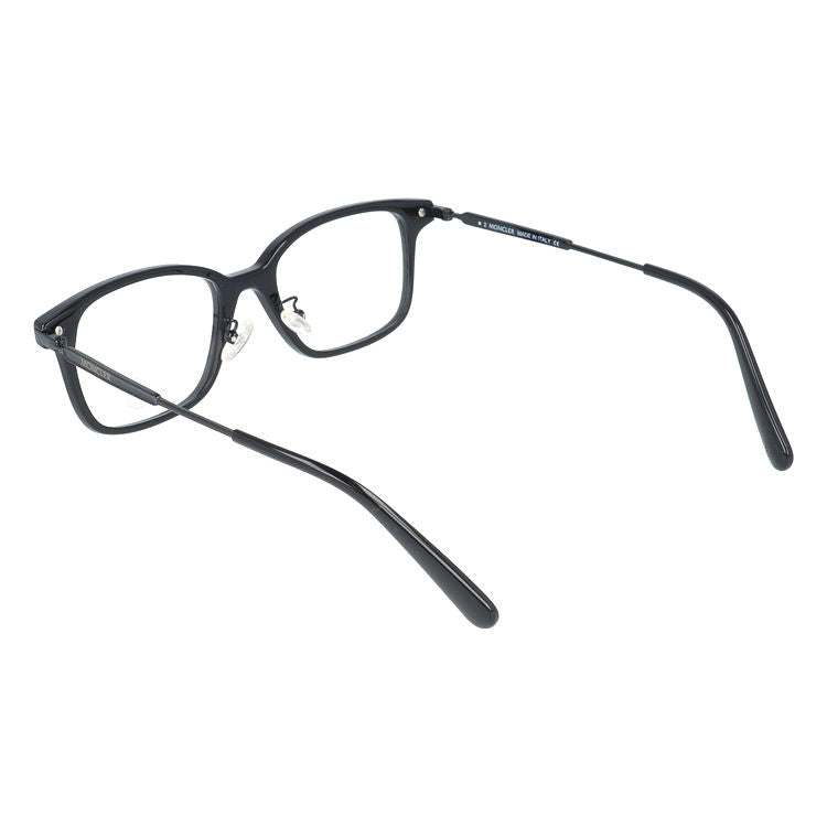 【選べるレンズ15色】モンクレール メガネフレーム 伊達メガネ アジアンフィット MONCLER ML5160-D 001 51サイズ スクエア型 ユニセックス メンズ レディース