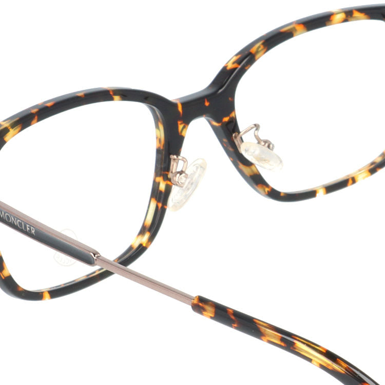 【選べるレンズ15色】モンクレール メガネフレーム 伊達メガネ アジアンフィット MONCLER ML5160-D 052 51サイズ スクエア型 ユニセックス メンズ レディース