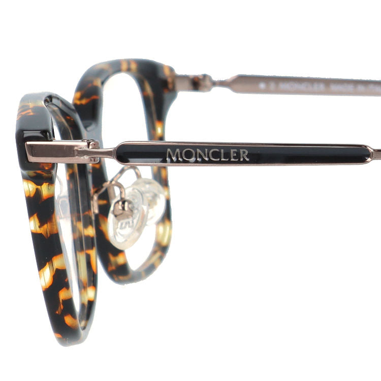 【選べるレンズ15色】モンクレール メガネフレーム 伊達メガネ アジアンフィット MONCLER ML5160-D 052 51サイズ スクエア型 ユニセックス メンズ レディース