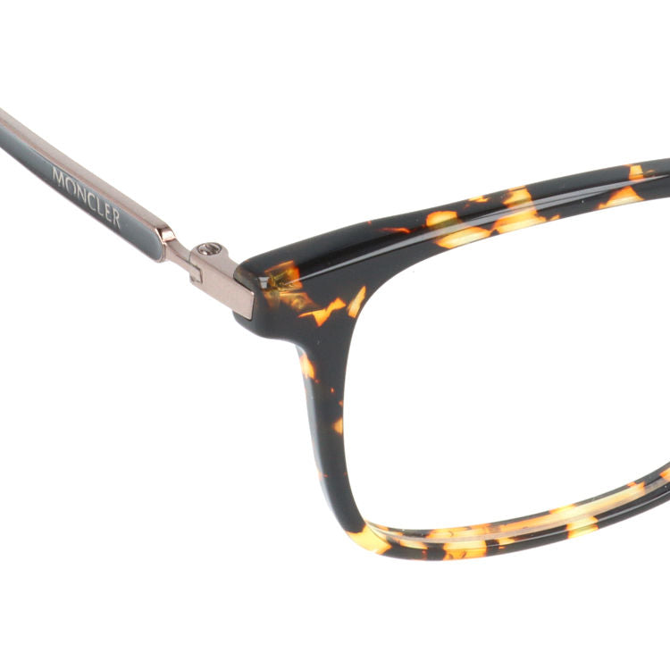 【選べるレンズ15色】モンクレール メガネフレーム 伊達メガネ アジアンフィット MONCLER ML5160-D 052 51サイズ スクエア型 ユニセックス メンズ レディース