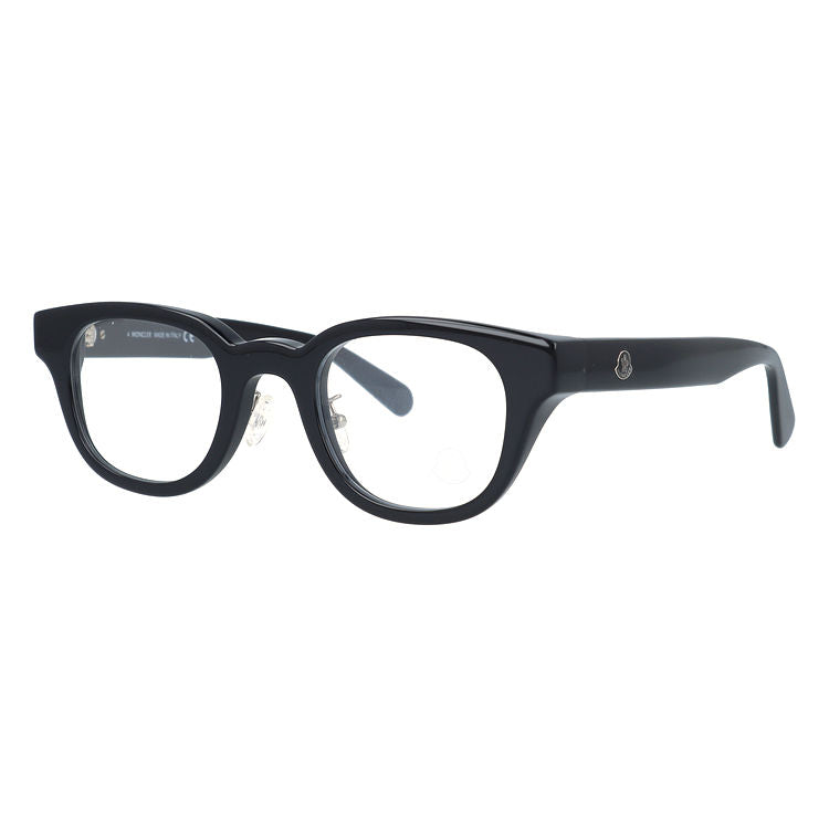 モンクレール メガネフレーム 伊達メガネ アジアンフィット MONCLER ML5157-D 001 46サイズ スクエア型 ユニセックス メンズ レディース
