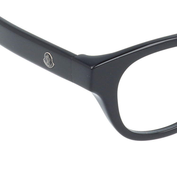 【選べるレンズ15色】モンクレール メガネフレーム 伊達メガネ アジアンフィット MONCLER ML5157-D 001 46サイズ スクエア型 ユニセックス メンズ レディース