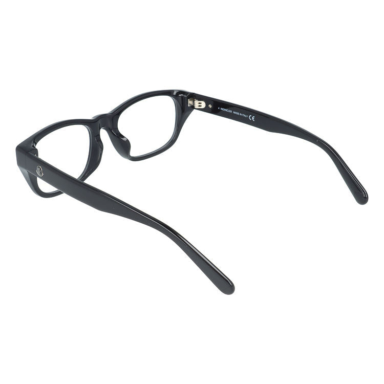 【選べるレンズ15色】モンクレール メガネフレーム 伊達メガネ アジアンフィット MONCLER ML5158-D 001 53サイズ スクエア型 ユニセックス メンズ レディース