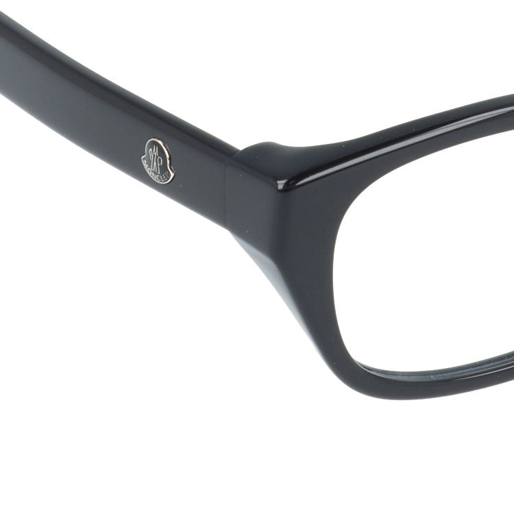 【選べるレンズ15色】モンクレール メガネフレーム 伊達メガネ アジアンフィット MONCLER ML5158-D 001 53サイズ スクエア型 ユニセックス メンズ レディース