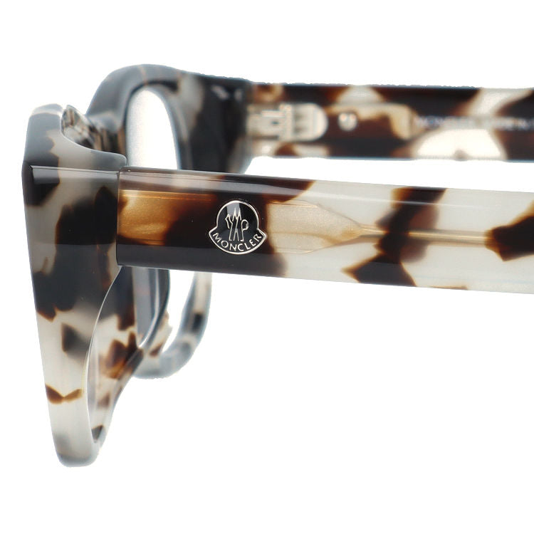 【選べるレンズ15色】モンクレール メガネフレーム 伊達メガネ アジアンフィット MONCLER ML5158-D 055 53サイズ スクエア型 ユニセックス メンズ レディース