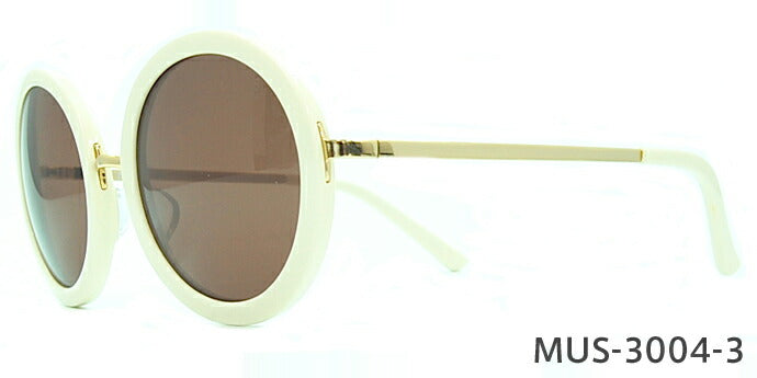 レディース サングラス MURUA ムルーア MUS 3004 全4色 53サイズ アジアンフィット ラウンド型 女性 UVカット 紫外線 対策 ブランド 眼鏡 メガネ アイウェア 人気 おすすめ ラッピング無料