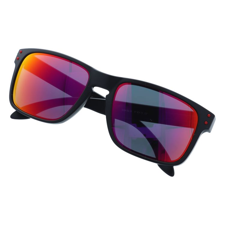 【訳あり・店頭展示品/外箱なし】オークリー サングラス ホルブルック ミラーレンズ レギュラーフィット OAKLEY HOLBROOK OO9102-3655 57サイズ スクエア ユニセックス メンズ レディース