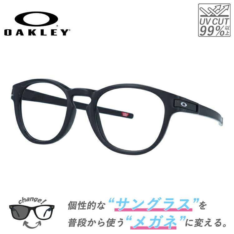 【クリアレンズセット(度付/伊達)】オークリー サングラス メガネ 度あり 度なし ラッチ LATCH OAKLEY アジアンフィット プリズム OO9349-1153 ウェリントン型