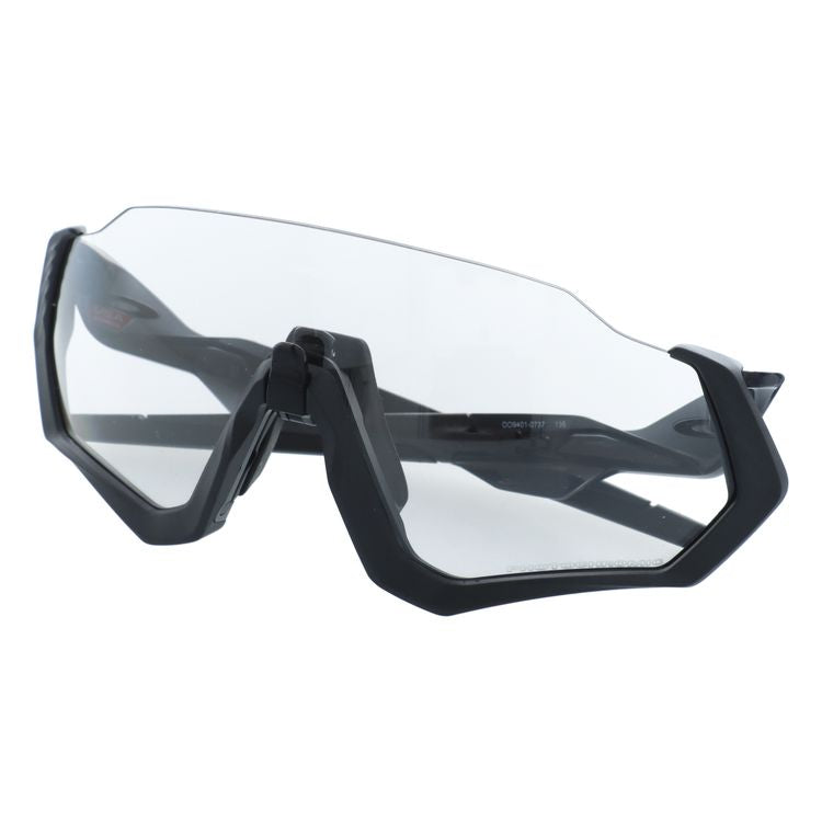 【訳あり・店頭展示品/付属品なし/外箱なし】 オークリー サングラス フライトジャケット ミラーレンズ レギュラーフィット OAKLEY FLIGHT JACKET OO9401-0737 137サイズ スポーツ型 アウトレット品 ユニセックス メンズ レディース【海外正規品】